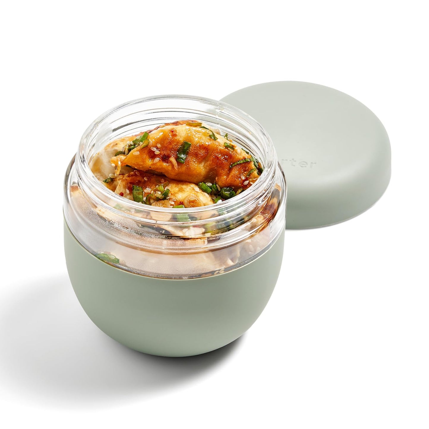 W&P Porter Seal Tight Lunch Bowl Container w/ Lid | Blush 16 Ounces | Leak & Spill Proof, Soup & Stew Food Storage, Meal Prep, Airtight, Microwave and Dishwasher Safe, BPA-Free Glass