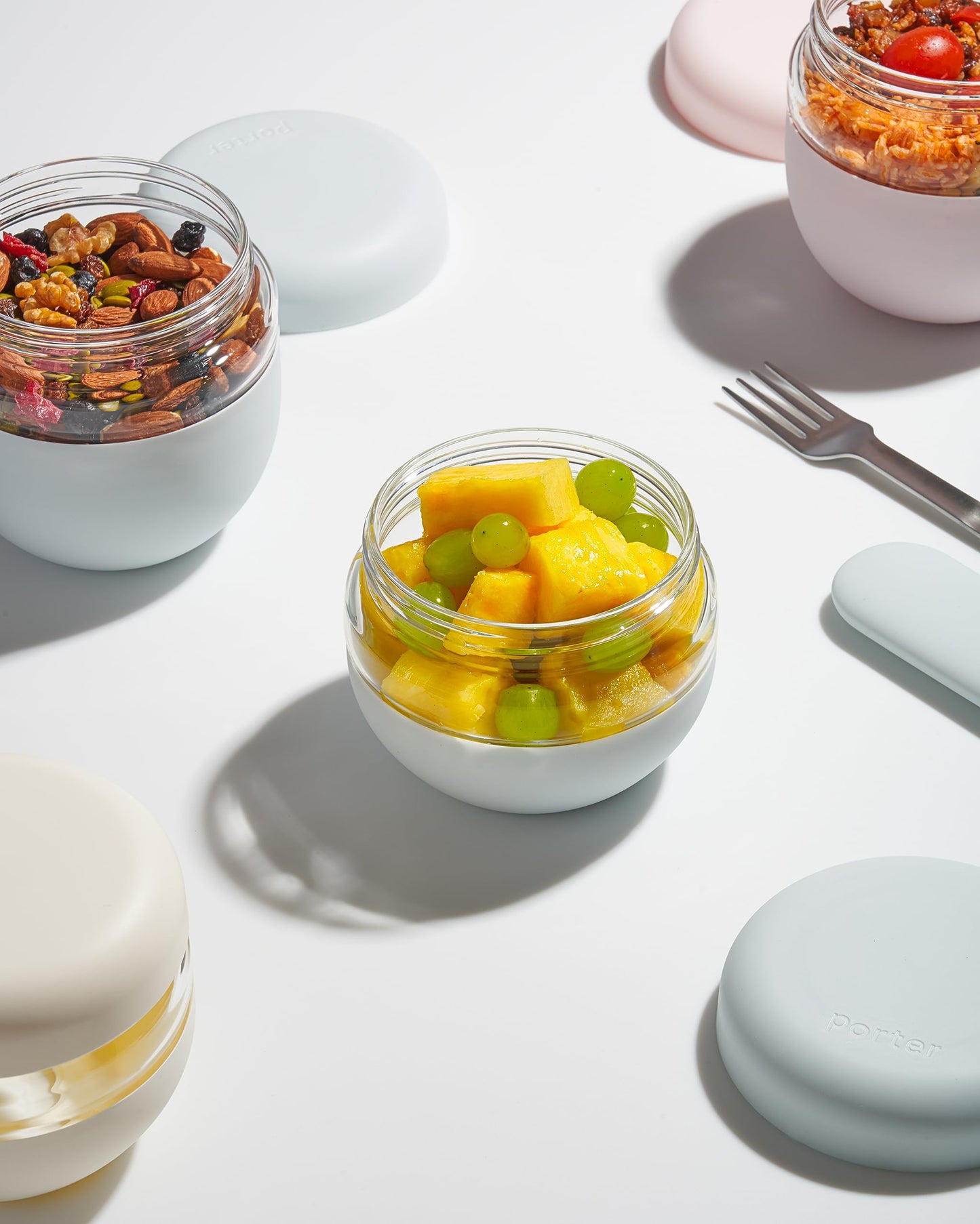 W&P Porter Seal Tight Glass Lunch Bowl Container w/ Lid | Mint 16 Ounces | Leak & Spill Proof, Soup & Stew Food Storage, Meal Prep, Airtight, Microwave and Dishwasher Safe, BPA-Free Glass