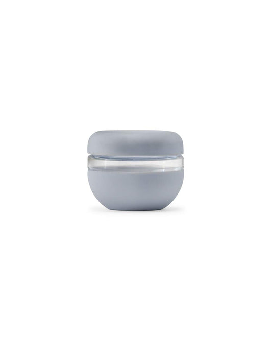 W&P Porter Seal Tight Glass Lunch Bowl Container w/ Lid Slate 16 Ounces Leak & Spill Proof, Soup & Stew Food Storage, Meal Prep, Airtight, Microwave and Dishwasher Safe, BPA-Free Glass
